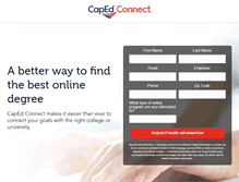 Tablet Screenshot of maint.capitaleducation.com
